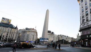 Subí al Mirador del Obelisco
